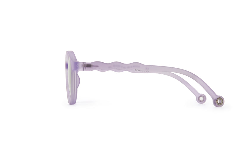 Olivio & Co Teen & Adult Oval Purple Coral 47/22/146