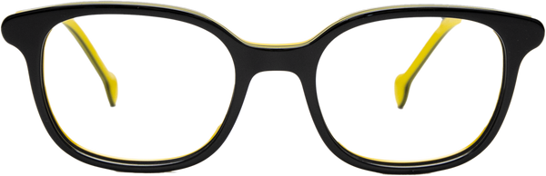 Eyelet Bike E71 Black Inside Yellow 46/16/