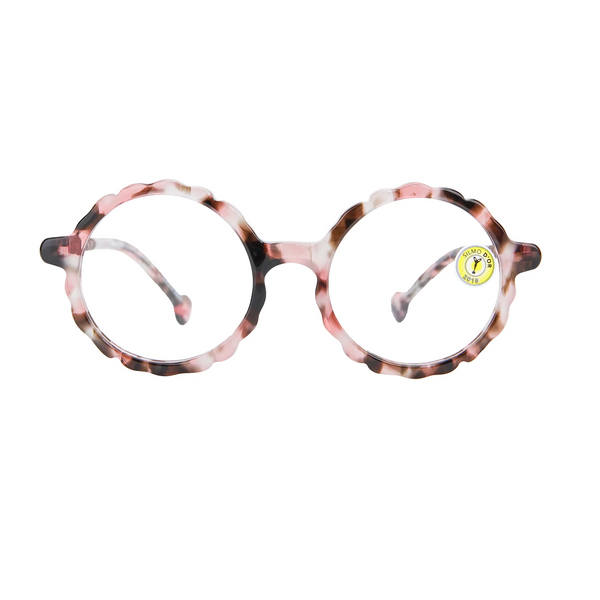 Eyelet Ballet E318 Brown purple tortoise