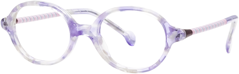 Eyelet Dance E195 Violet Flowers 41/16/