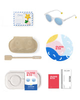 Olivio & Co Junior Oval Jellyfish White