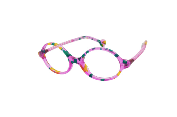 Eyelet Gym E107 Pink Confetis 37/15/