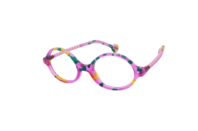 Eyelet Gym E107 Pink Confetis 37/15/