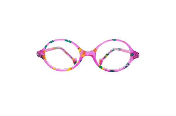 Eyelet Gym E107 Pink Confetis 37/15/