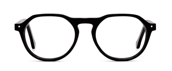 Fekete unisex szemüveg Very French Gangsters Very Rebel tinédzsereknek és fiatal felnőtteknek