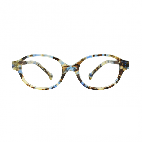 Eyelet Smile A106 Blue Yellow Flowers 43/16/
