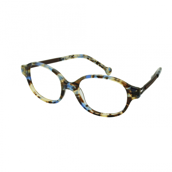 Eyelet Smile A106 Blue Yellow Flowers 43/16/